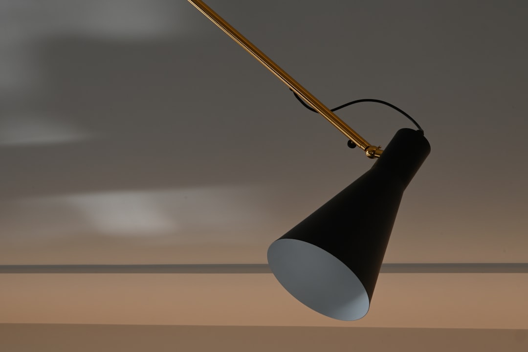 Photo Scandinavian ceiling lighting